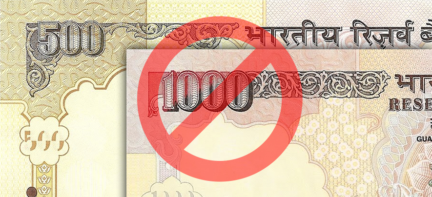 The Big Ban - Rs 500 & 1000 notes illegal
