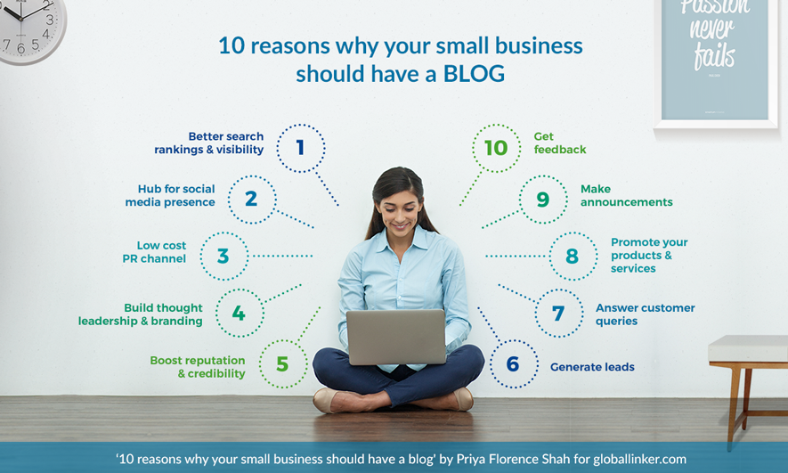 10 reasons why your small business should have a blog