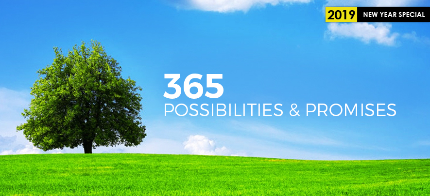 A New Year: 365 days of possibilities & promises