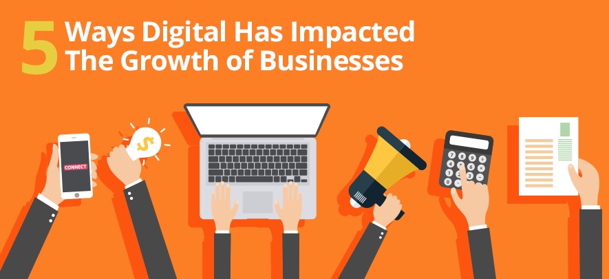 5 Ways Digital Has Impacted The Growth of Businesses