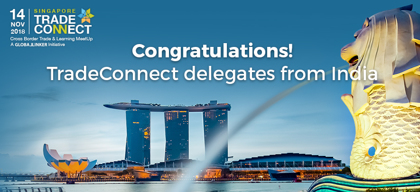 Announcing members of Indian delegation to attend TradeConnect in Singapore