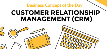 Customer Relationship Management (CRM) - Business concept of the day
