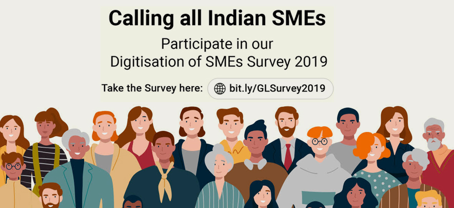 Inviting all SMEs of India: Take part in the Digitisation of SMEs Survey 2019