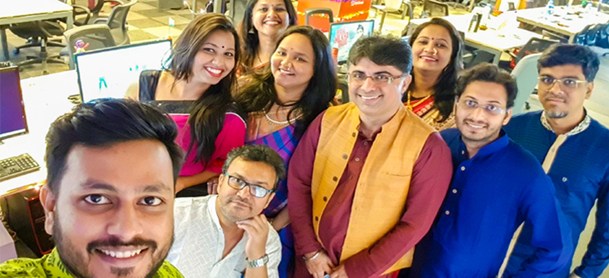 Celebrating Diwali with your work family
