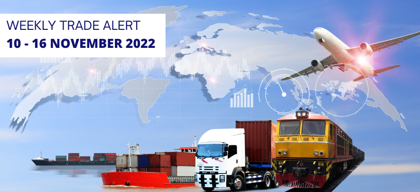 Weekly Trade Alert: 10 – 16 November