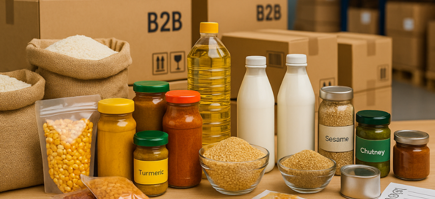 How to Source Food & Beverage Products from India for Export