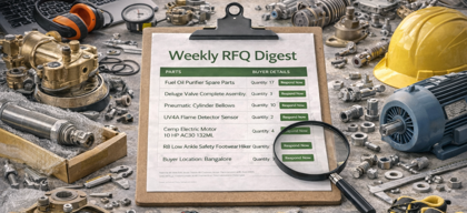 30 Jan &ndash; 6 Feb 2026 | Weekly RFQ Digest: Latest Buyer RFQs on GlobalLinker