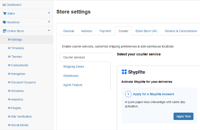 Apply Now for Shyplite account