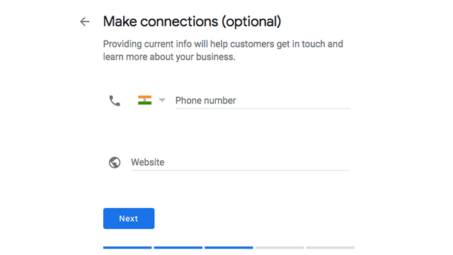 Step 7 Google make connections step