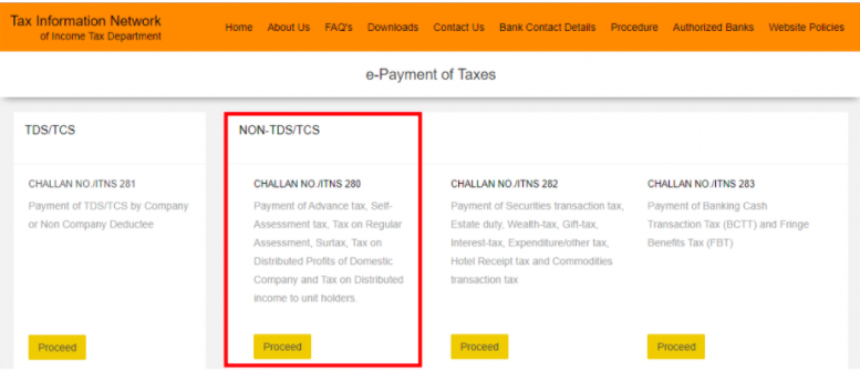 tax information website How to pay income due online