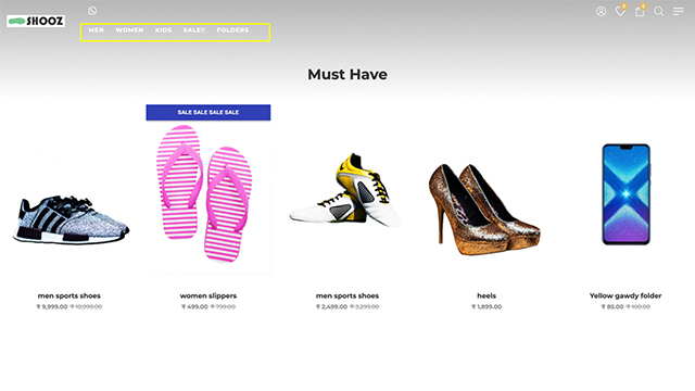 Categories Categories