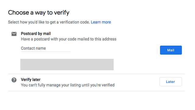 Step 8 Verify Step