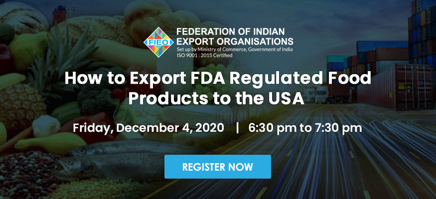 How to Export FDA Regulated Food Products to the USA