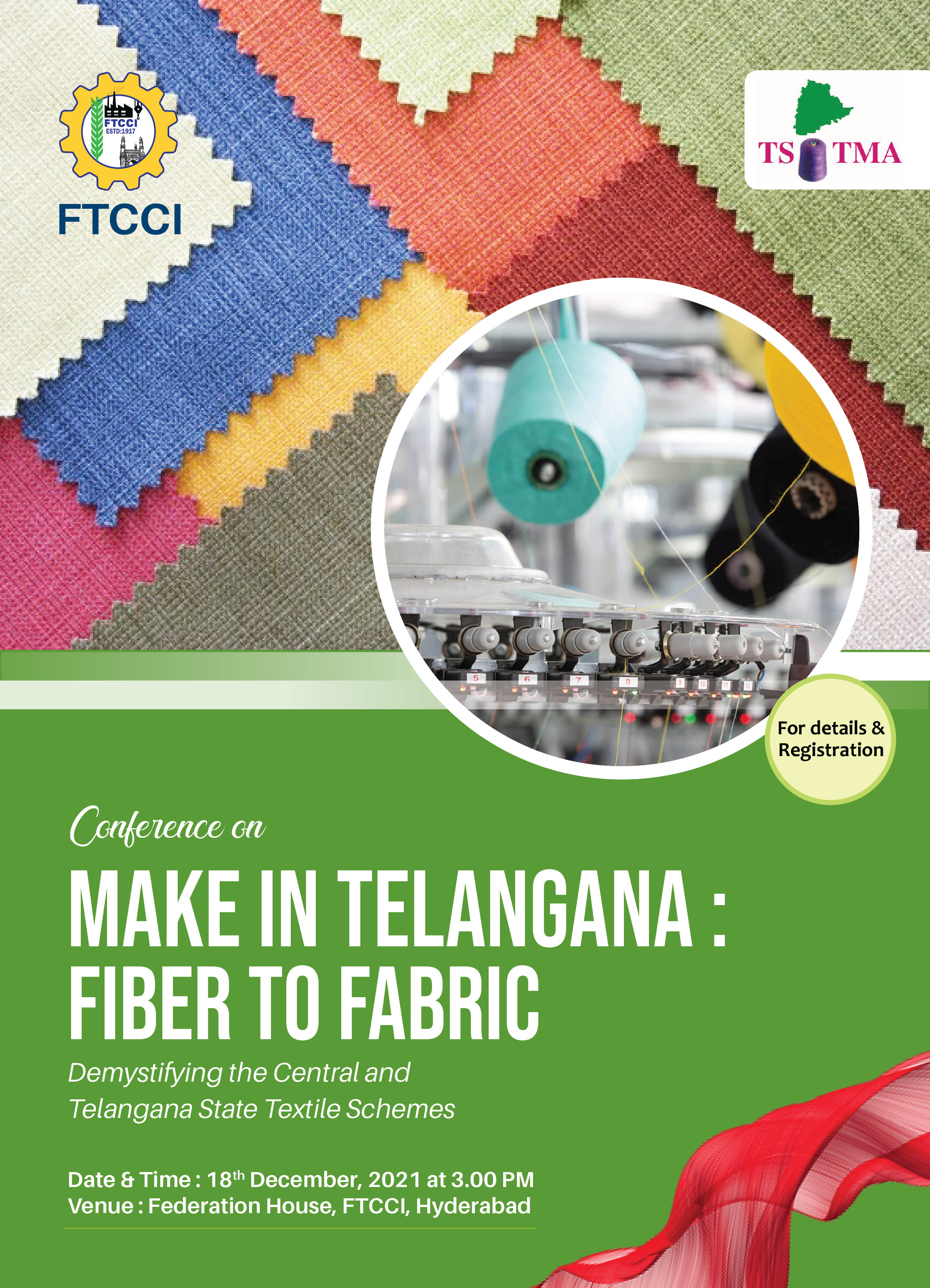 Conference on Make in Telangana : Fiber to Fabric
