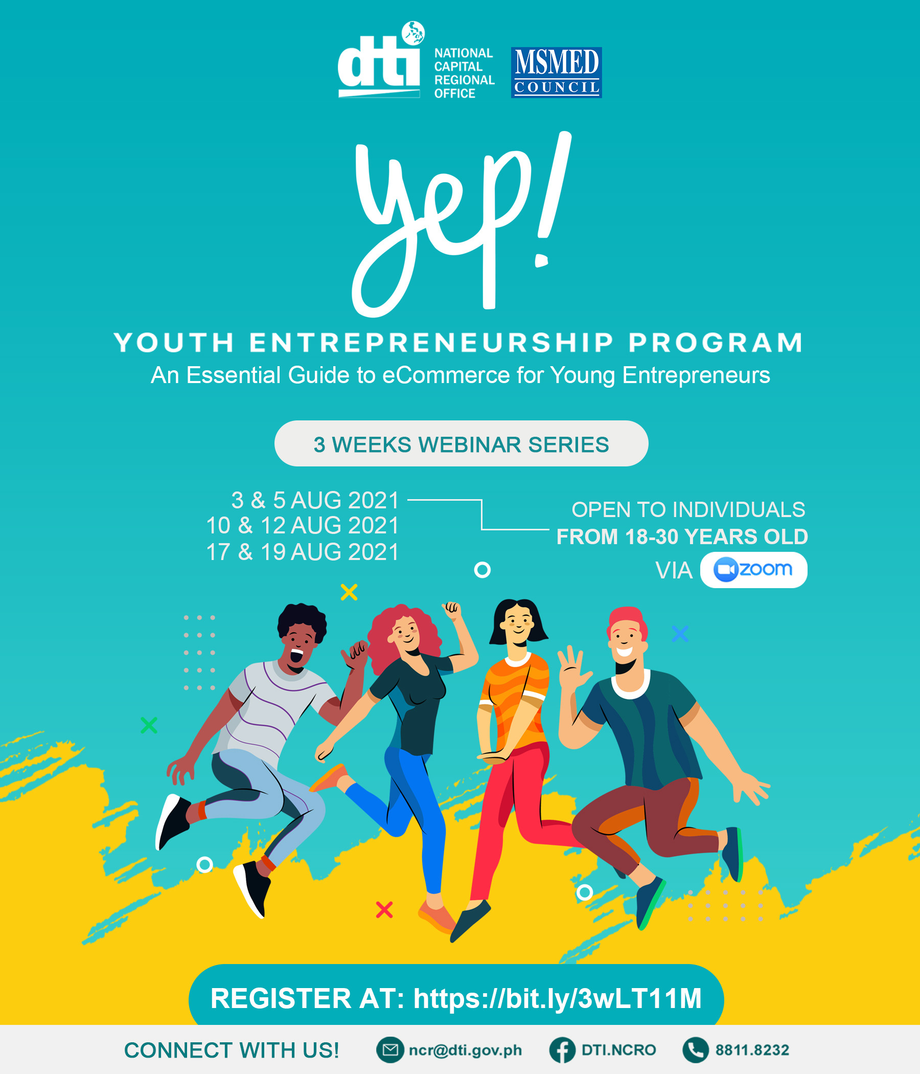YOUTH ENTREPRENEURSHIP PROGRAM (YEP) NCR 2021