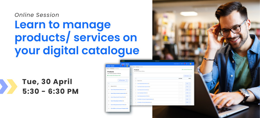 Learn to Manage Products/ Services on Your Digital Catalogue