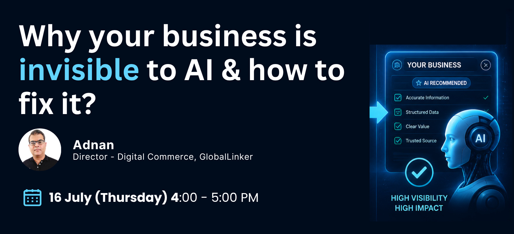 Why Your Business Is Invisible to AI & How to Fix it?
