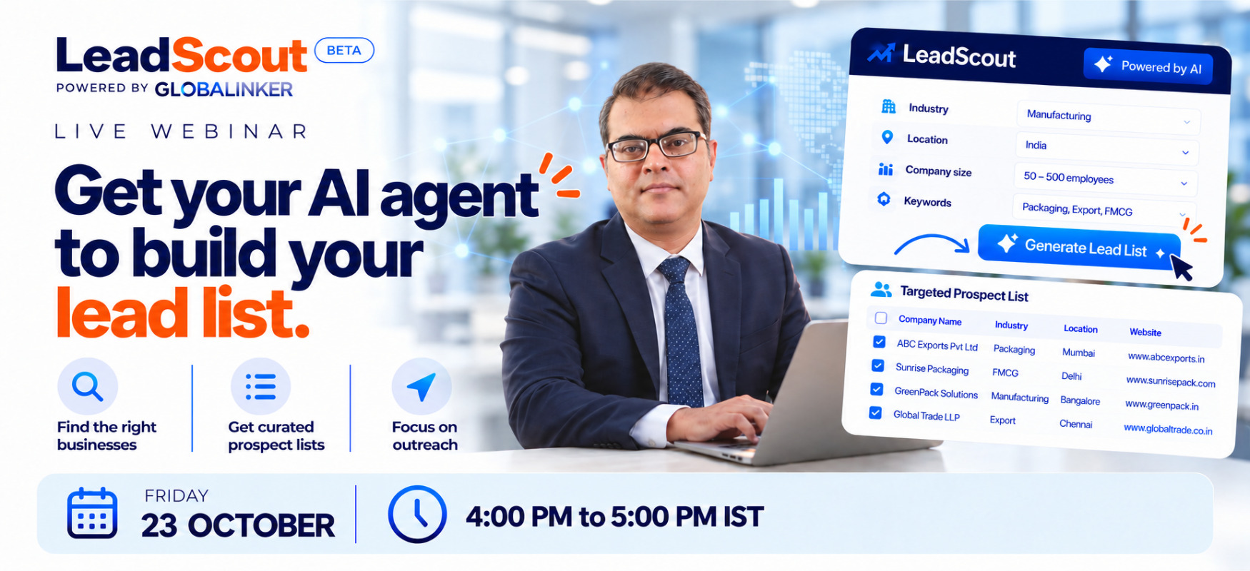 Get your AI Agent to Build your Lead List