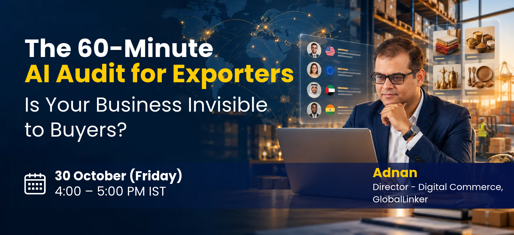 The 60-Minute AI Audit for Exporters: Is Your Business Invisible to Buyers?