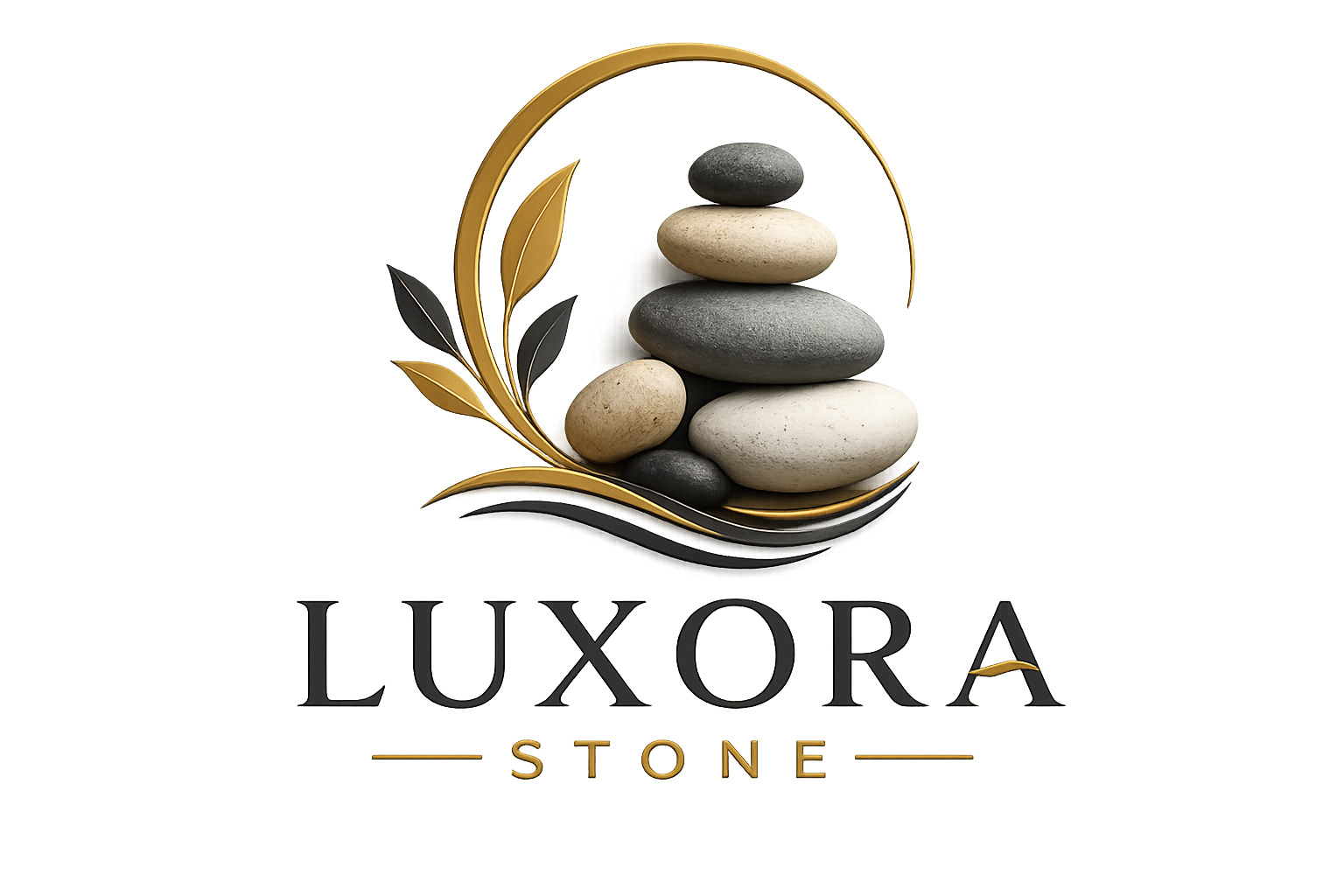 LUXORA STONE logo