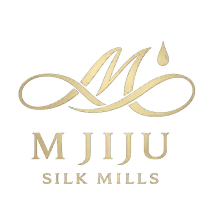 M.jiju Silk Mills logo