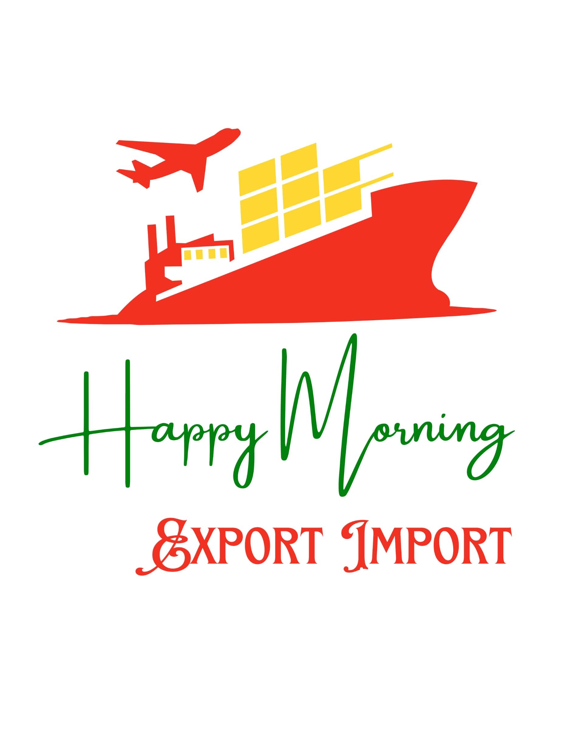 HAPPY MORNING EXPORT IMPORT logo