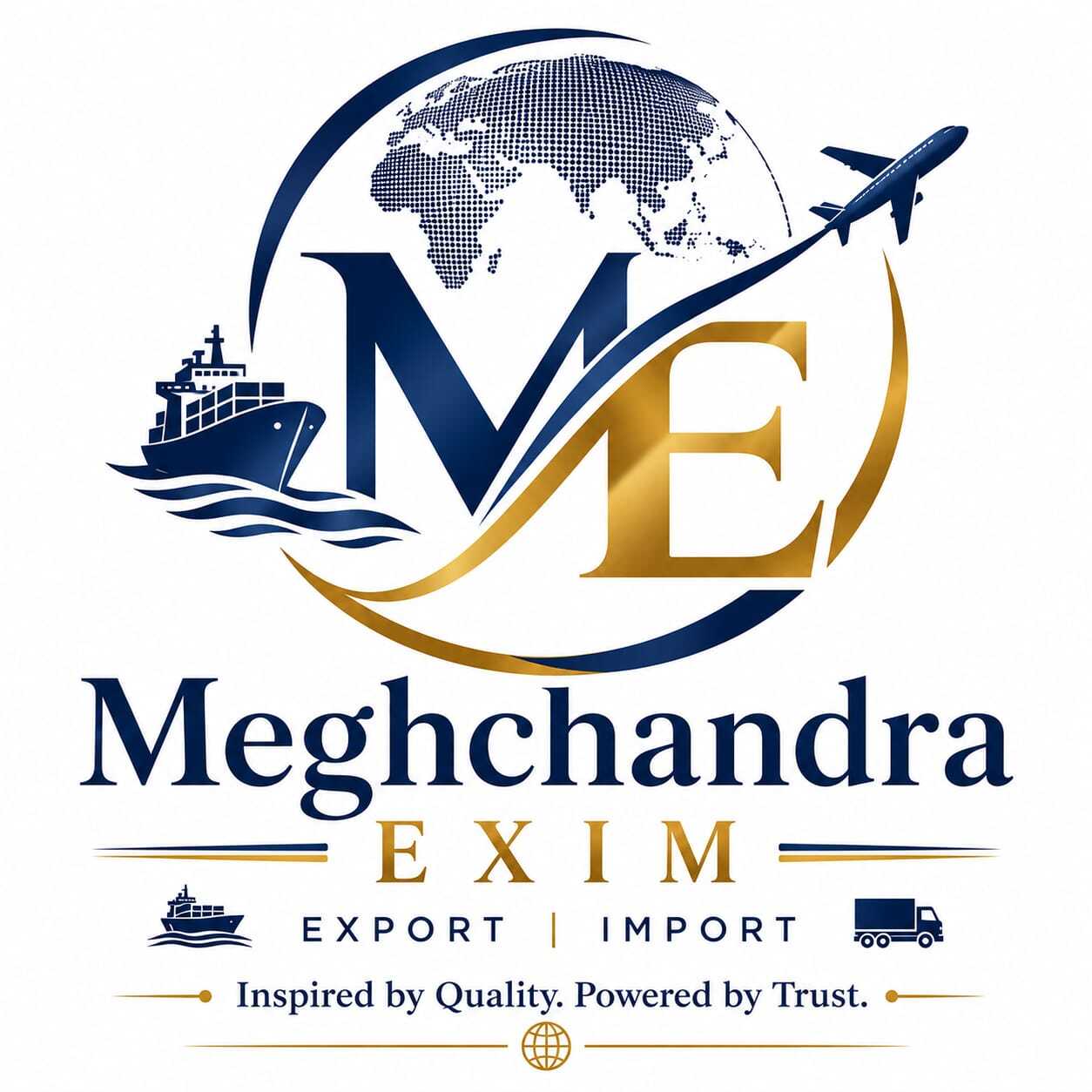 Meghchandra Exim logo