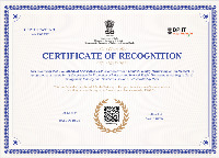 Startup India certificate