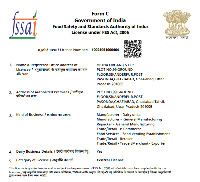FSSAI License