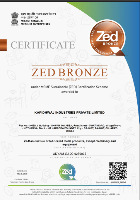ZED BRONZE CERIFICATE