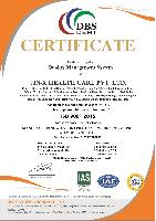 Certificate of ISO