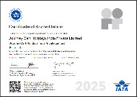IATA Certificate