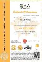 ISO Certificate