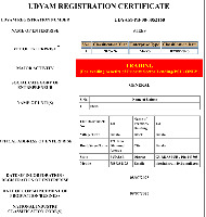 Udyam Certificate