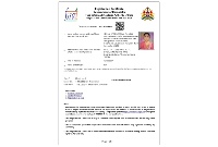 FSSAI CERTIFICATE