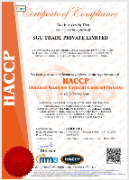 HACCP-certified food safety and hazard control