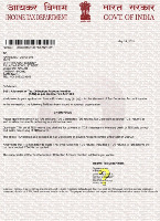 TAN Certificate