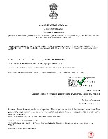 Certificate of incorporation