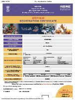 MSME CERTIFICATE
