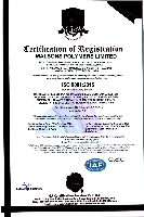 ISO Certificate
