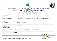 APEDA (RCMC) Certificate
