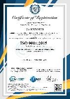 ISO Certificate