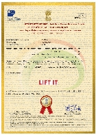 LIFTIT Trademark Certifictate