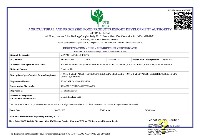 APEDA certificate