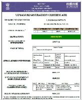 Udyame CERTIFICATE