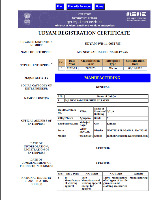 UDYAM REGISTRATION CERTIFICATE