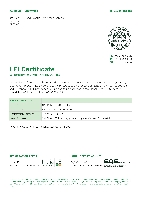 LEI Certificate