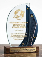 Emerging Export Enterprise Award (2025) Recognized for excellence in building global trade.