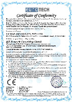 CE - certificate