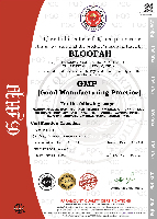 GMP Certificate